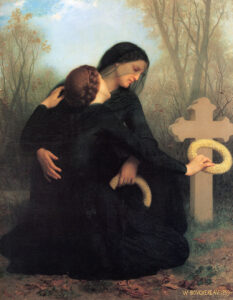 Le Jour des morts - par William-Adolphe Bouguereau (1859)