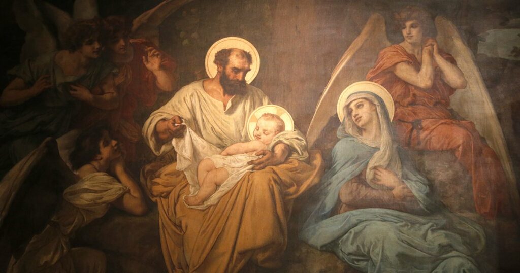 Nativité se trouvant à Notre-Dame-des-Champs à Paris
